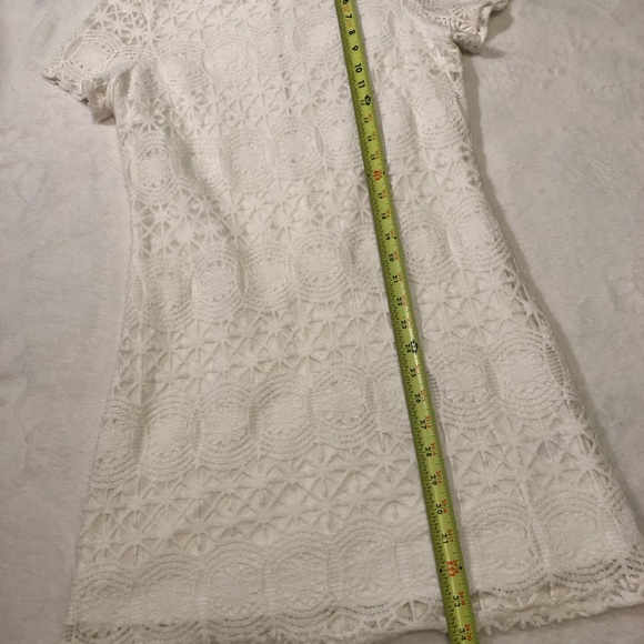 Lulus love you for eternity lace shift knee length dress, women size small - Picture 11 of 12